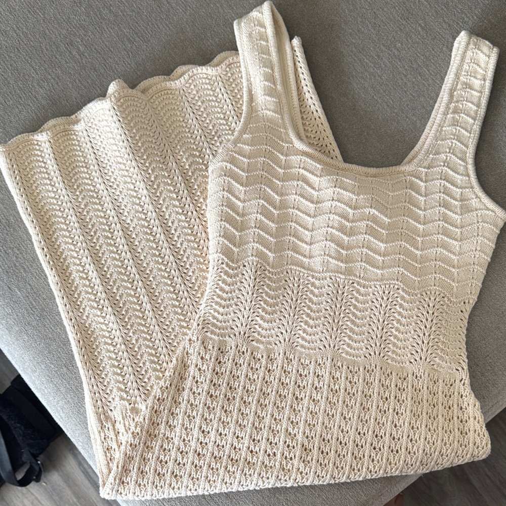 House of Harlow crochet dress